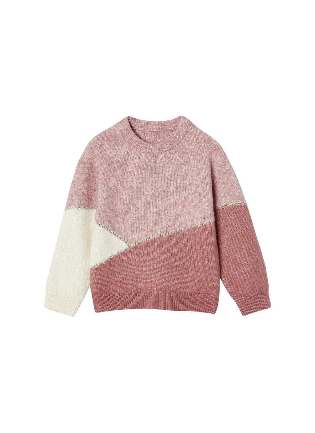 

Топ с длинными рукавами MÄDCHEN PULLOVER Vertbaudet, светло-розовый
