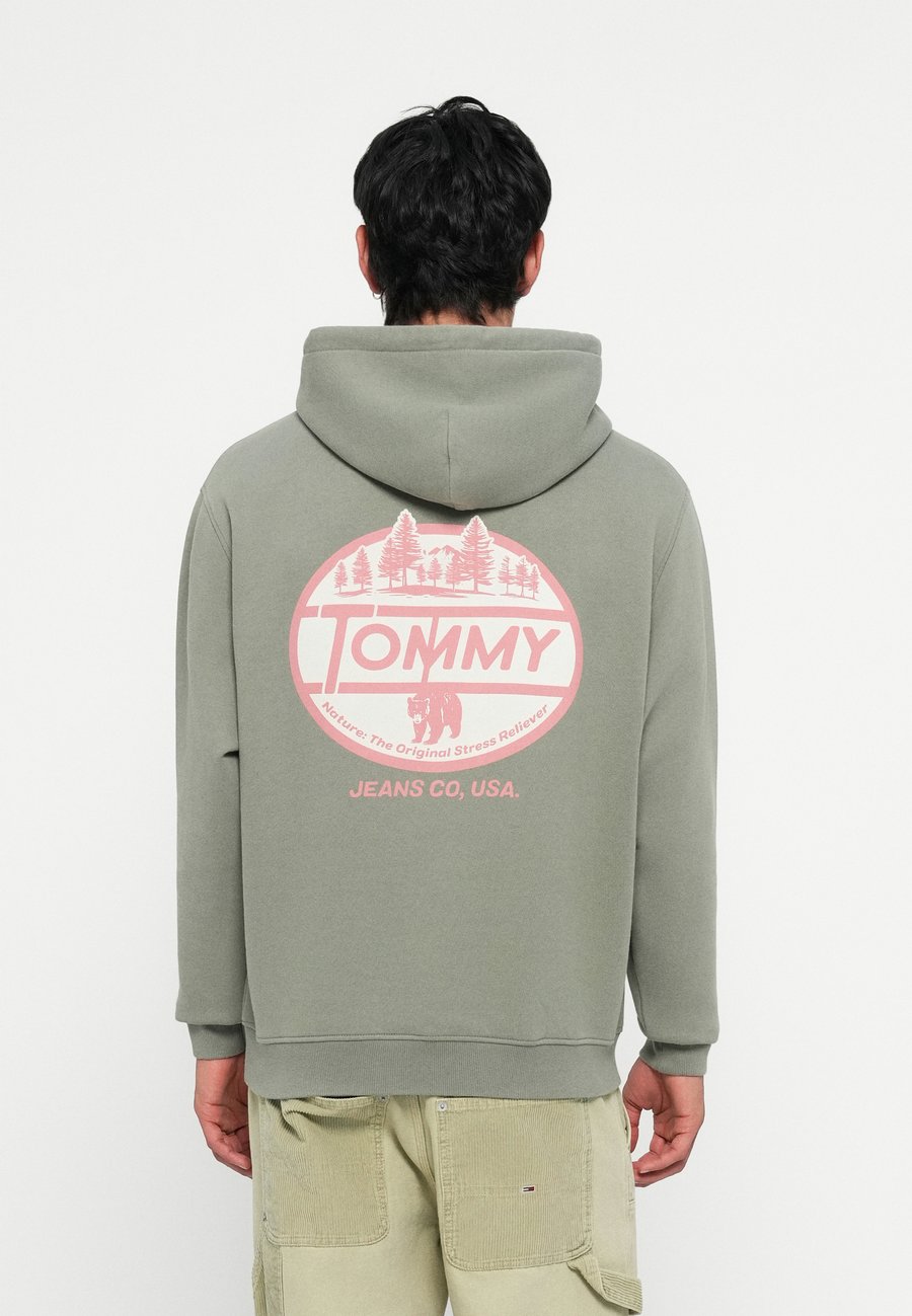 

Толстовка Tommy Jeans NOVELTY GRAPHIC HOODIE, Utility Sage/Olive