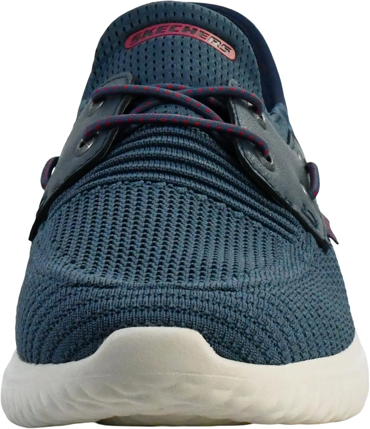Лоферы со шнуровкой Skechers, синие — фото 2