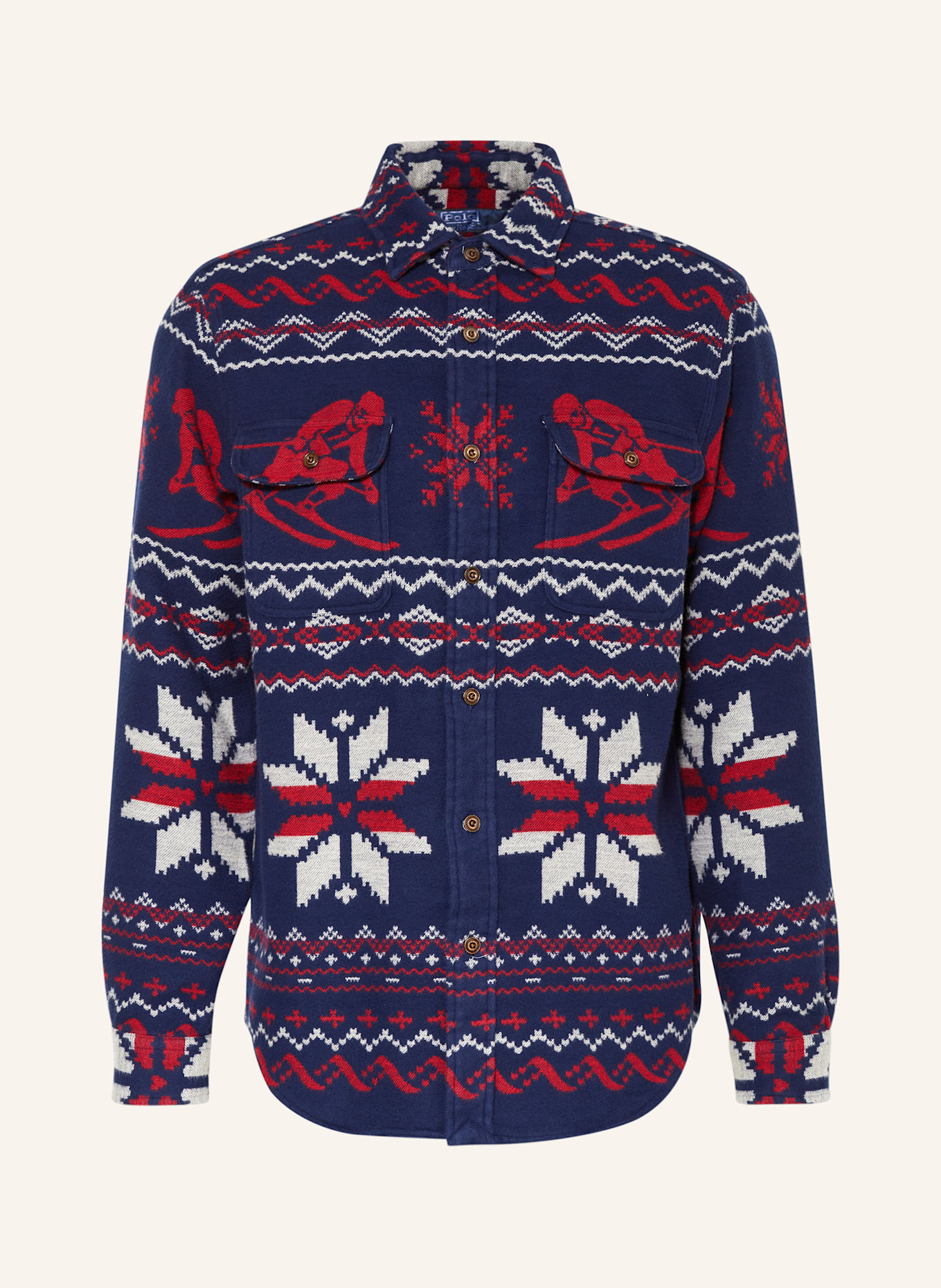 

Рубашка фланелевая, удобная посадка Polo Ralph Lauren, мультиколор