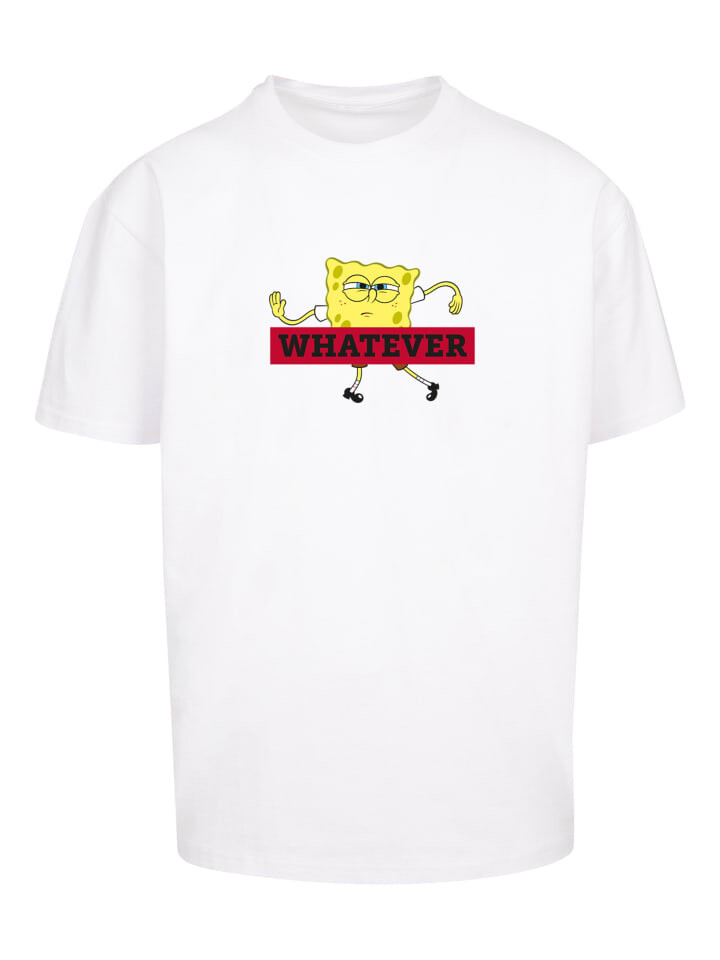 

Футболка F4NT4STIC Spongebob Schwammkopf WHATEVER, белый