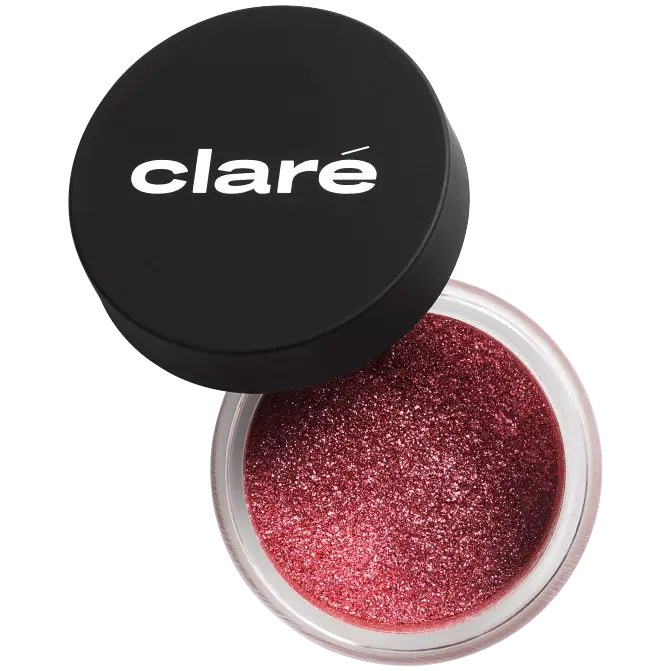 

Блестящие тени для век золотисто-малиновые 878 Claré Clare Makeup, 0,4 гр