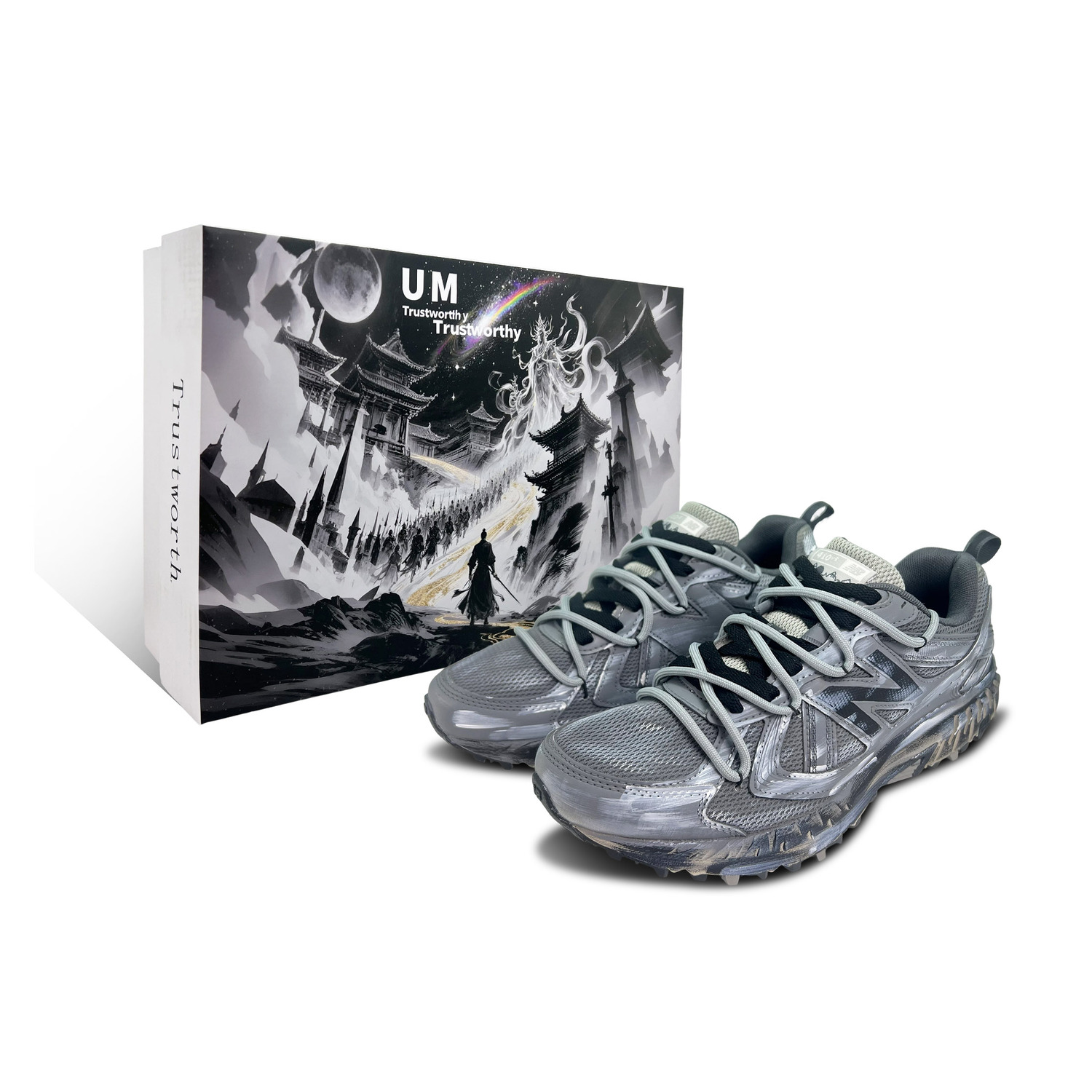 

Кроссовки Casual Running низкие Unisex Gray с амортизацией NB 410 V5 New Balance, серый