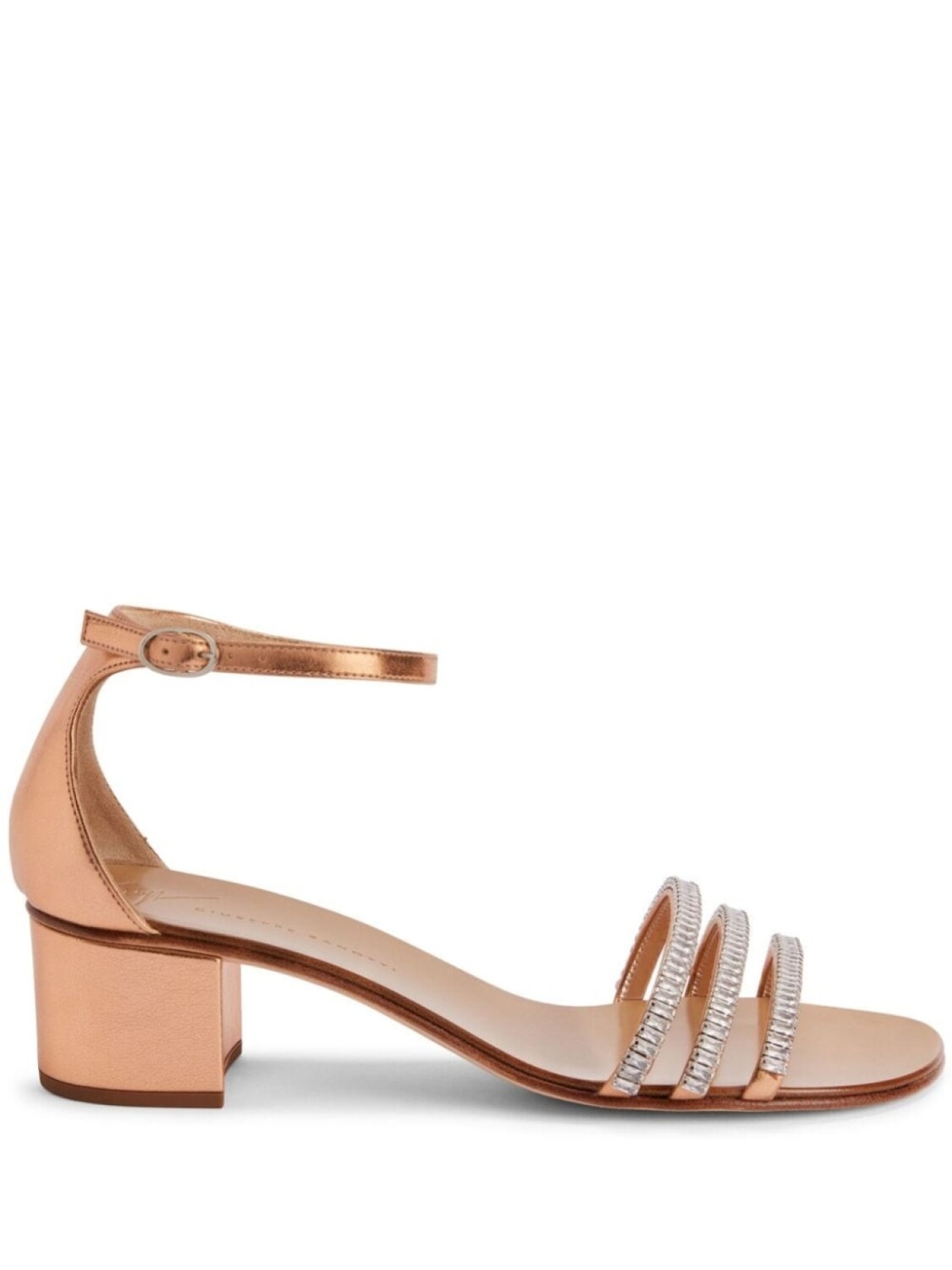 

Giuseppe Zanotti босоножки Martha, нейтральный цвет