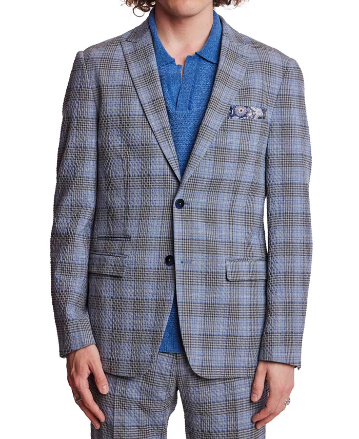 

Мужская куртка Ashton в клетку Paisley & Gray, синий