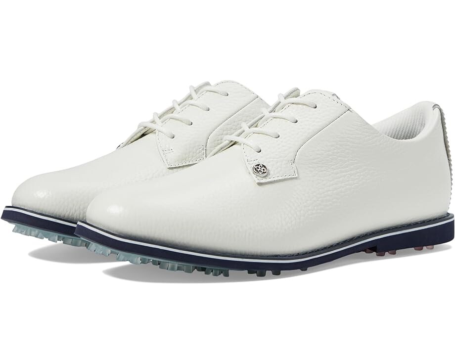 

Кроссовки GFORE Gallivanter Pebble Leather Golf Shoes, цвет Snow
