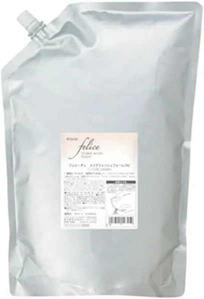 Пенка для умывания Kracie — Felice Makeup Wash Foam, , для снятия макияжа, 2000 мл — фото 2
