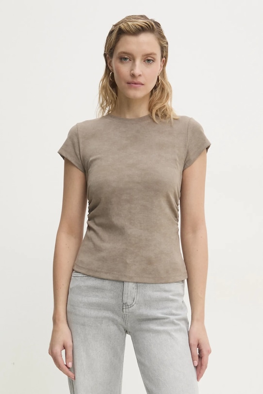 

Футболка Answear.Lab, бежевый