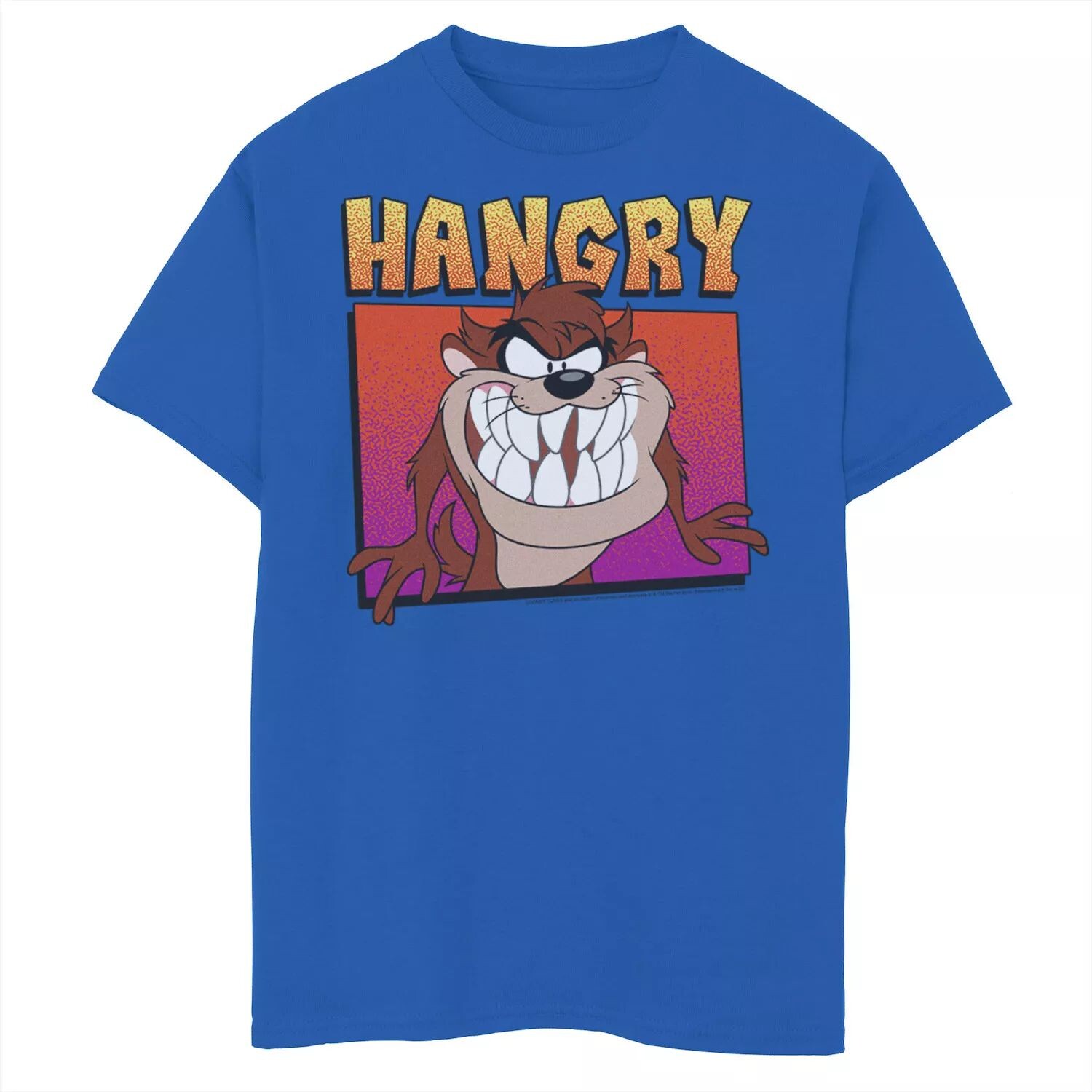 

Футболка с рисунком Taz Hangry и портретом Looney Tunes для мальчиков 8–20 лет Licensed Character