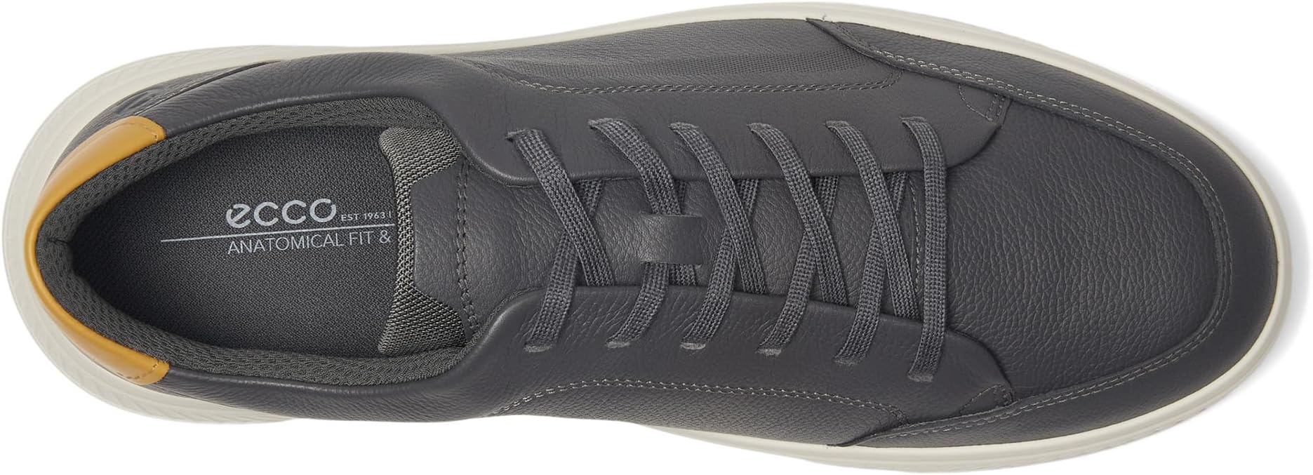 Кроссовки ECCO Men's Move Retro Sneakers, Magnet/Nutmeg Brown — фото 2