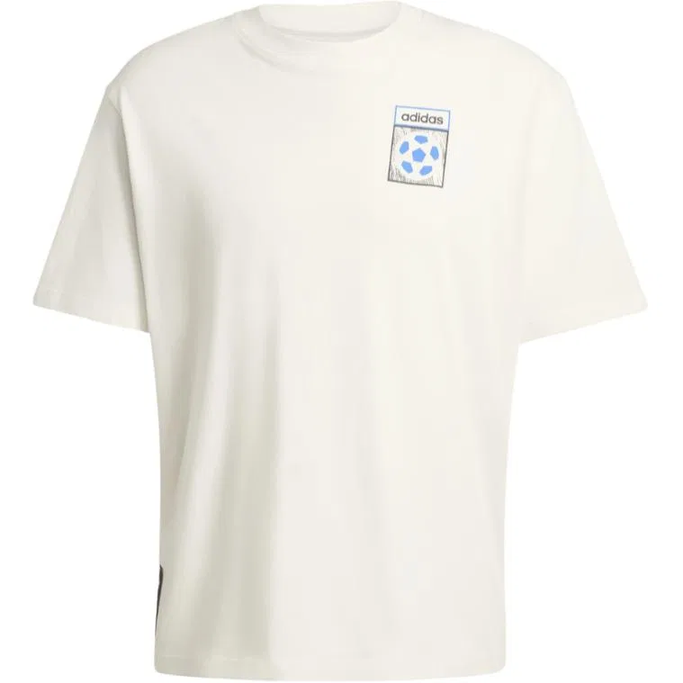 Футболка с графическим принтом Adidas Originals, White