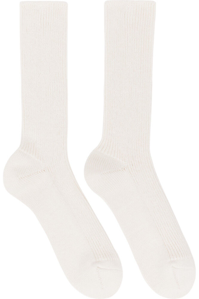 

Носки Off-White Cotton Cashmere Low Gauge AURALEE