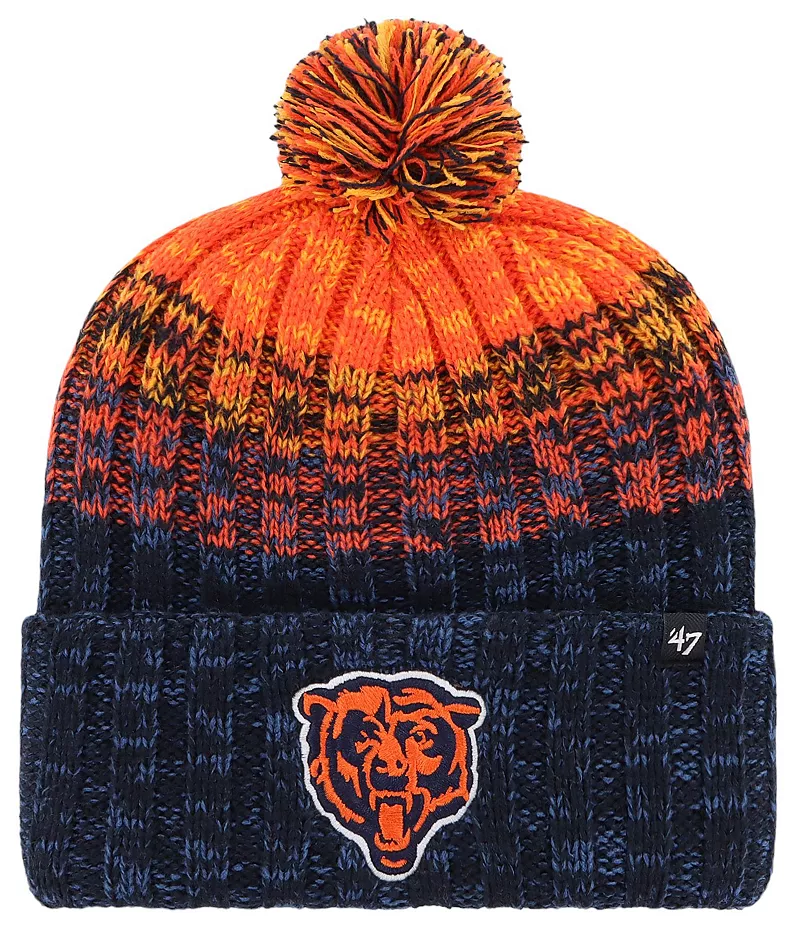 

Мужская темно-синяя вязаная шапка-каскад '47 Chicago Bears