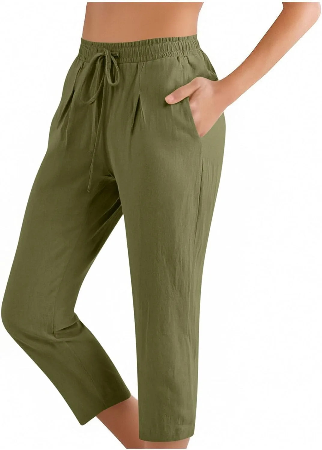 

Женские спортивные штаны с широкими штанинами и эластичным поясом EOPUING