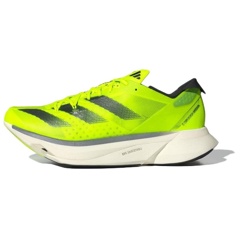 

Кроссовки Adizero Adios Pro 3 мужские низкие зеленые/черные Adidas