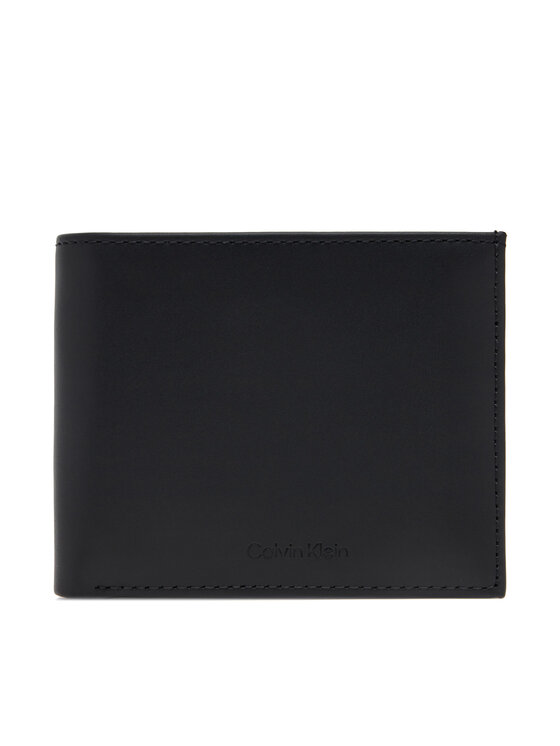 

Мужской кошелек Ck Premium Bifold 5Cc W/Coin K50K512923 Calvin Klein, черный