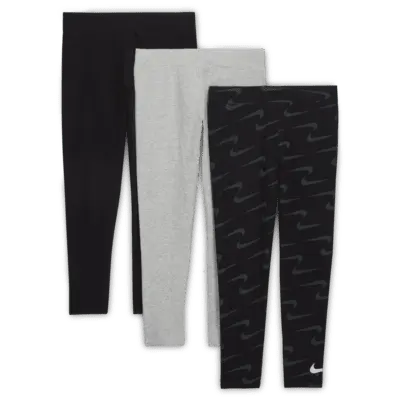 

Леггинсы Nike Toddler Leggings (3-Pack), черный