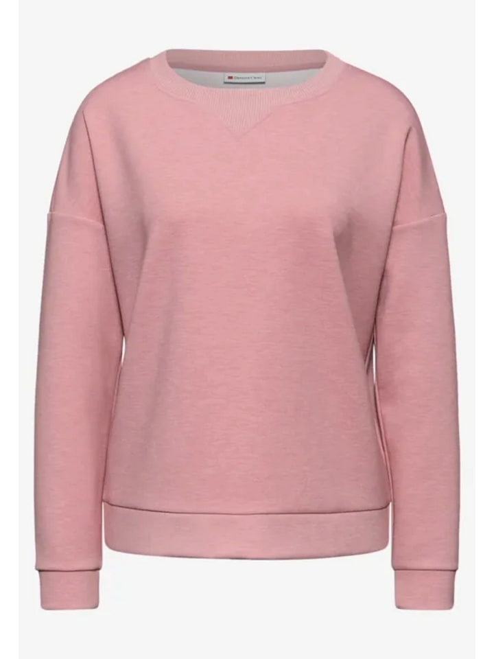 

Рубашка LTD QR с ребристым воротником в цвете Powder Pink Mel. Street One