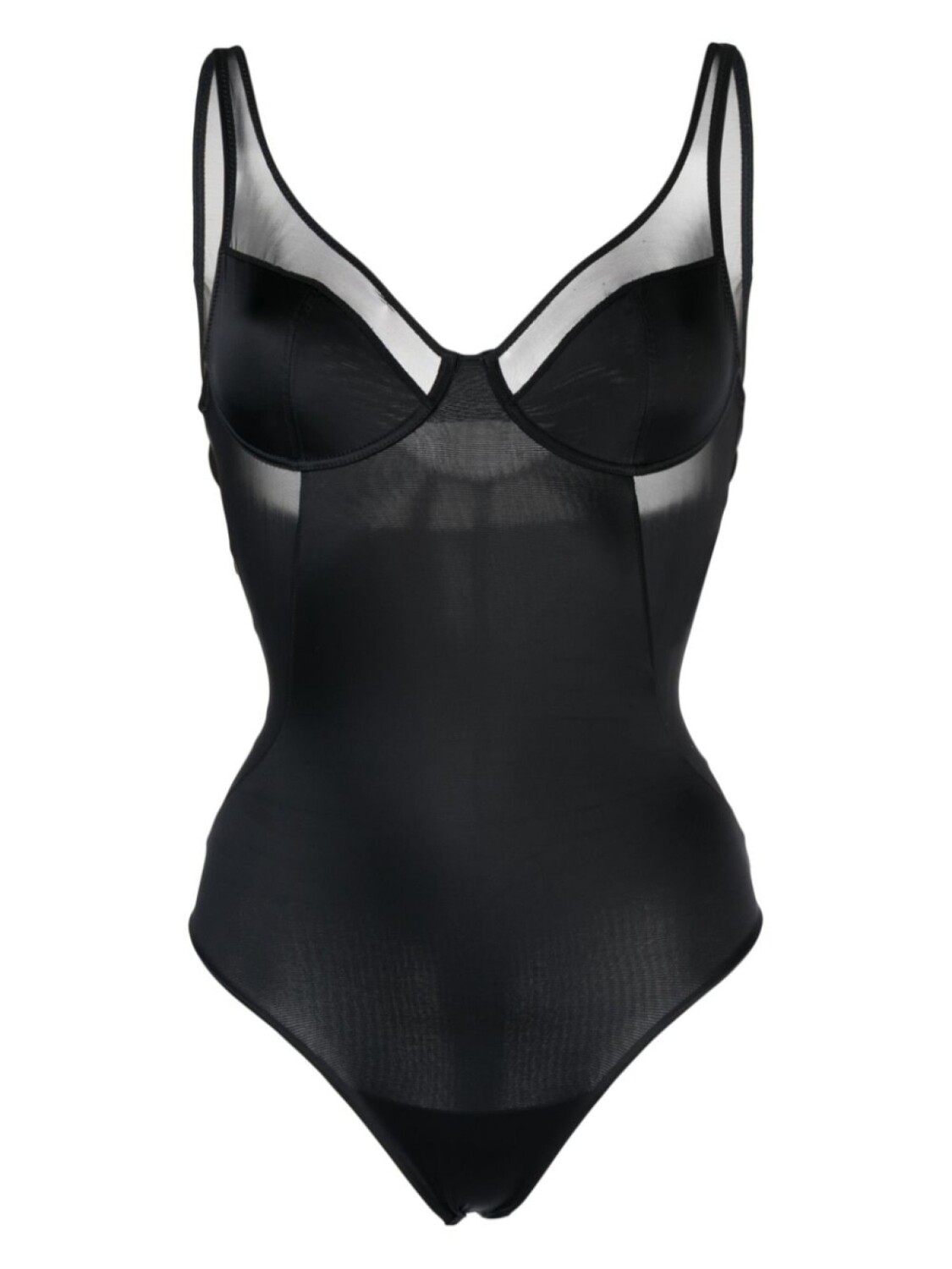 

Боди Shaping с сетчатыми вставками SPANX, черный