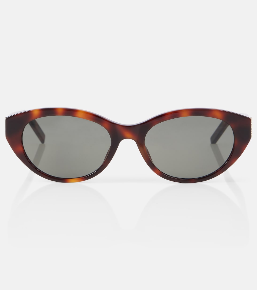 

Солнцезащитные очки SL M148 в форме кошачьего глаза Saint Laurent, Havana-Havana-Grey
