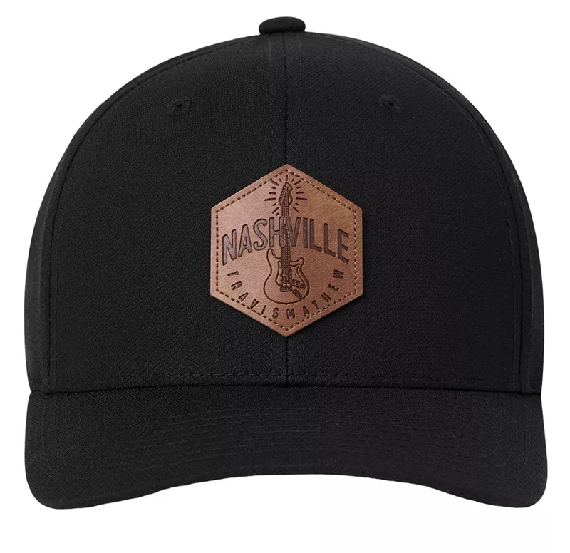 

Мужская кепка для гольфа TravisMathew Roads End 2.0 TN State Fit, черный
