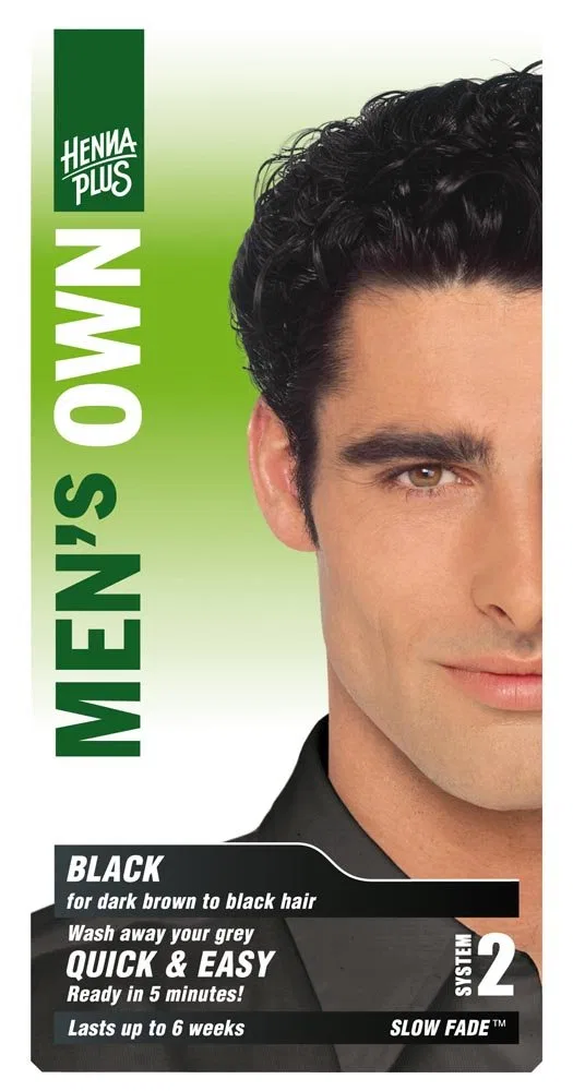 Краска для волос Hennaplus Mens Own Black Hennaplus