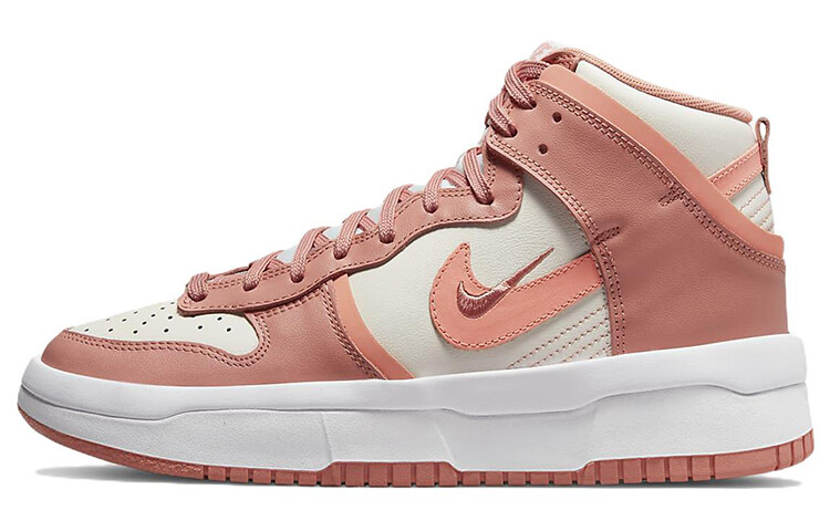 

Кроссовки Nike Dunk High Skate, розовый/белый