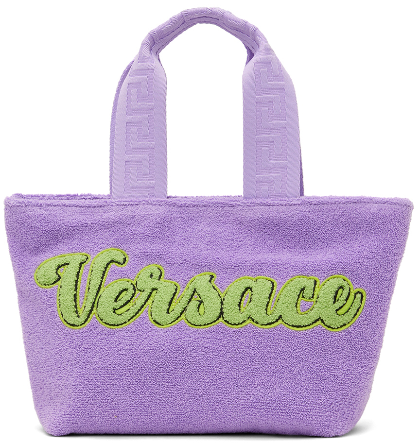 

Детская фиолетовая сумка для полотенец Versace