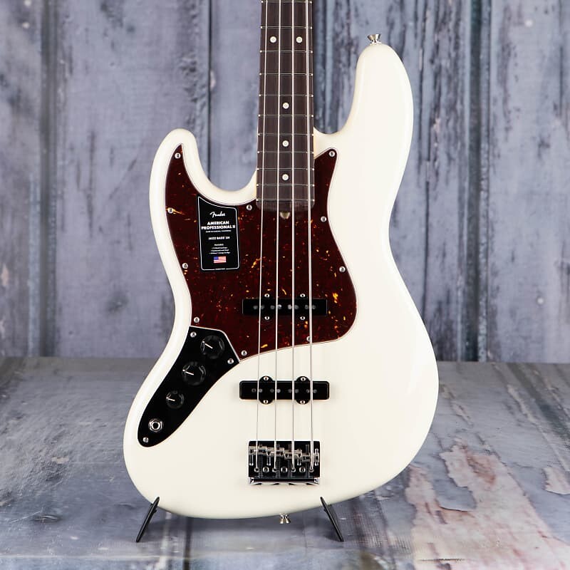 

Басс гитара Fender American Professional II Jazz Bass Left-Handed, Olympic White