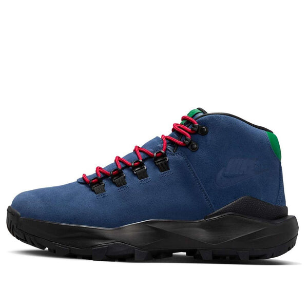 

Кроссовки cygnal 'navy pine green gym red' Nike, синий