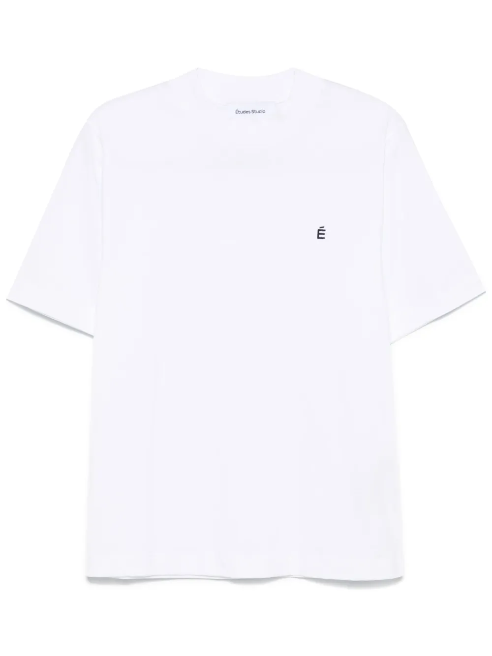 

Футболка с вышитым логотипом Études Studio, белый