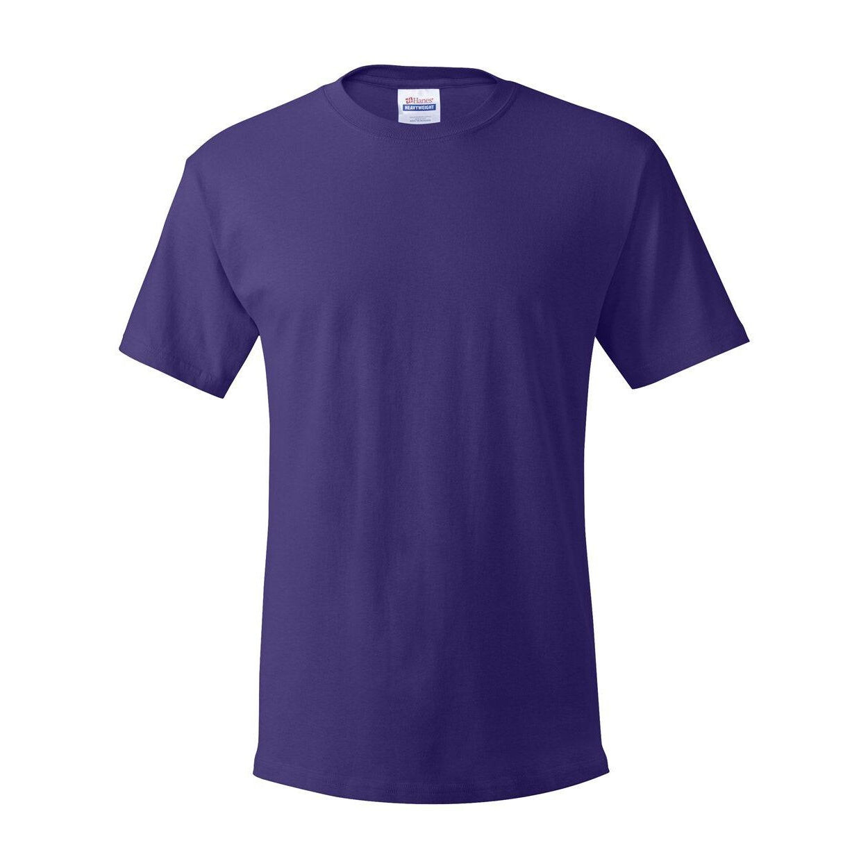 

Футболка Hanes Essential-T, фиолетовый