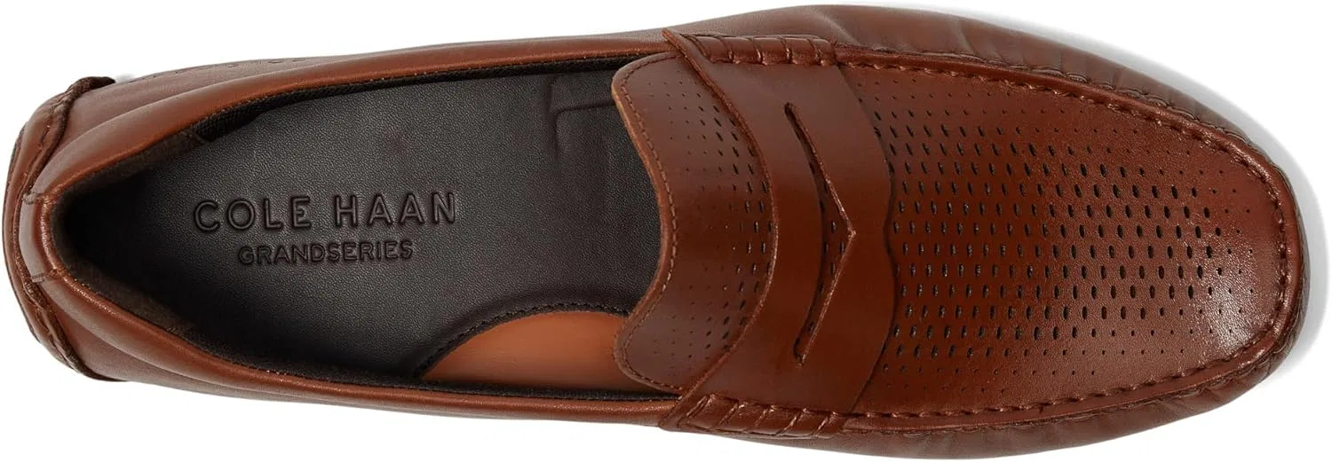 Мужские лоферы Cole Haan Grand Laser Penny Driver, Ch Brtsh Tn Ch Jv — фото 3
