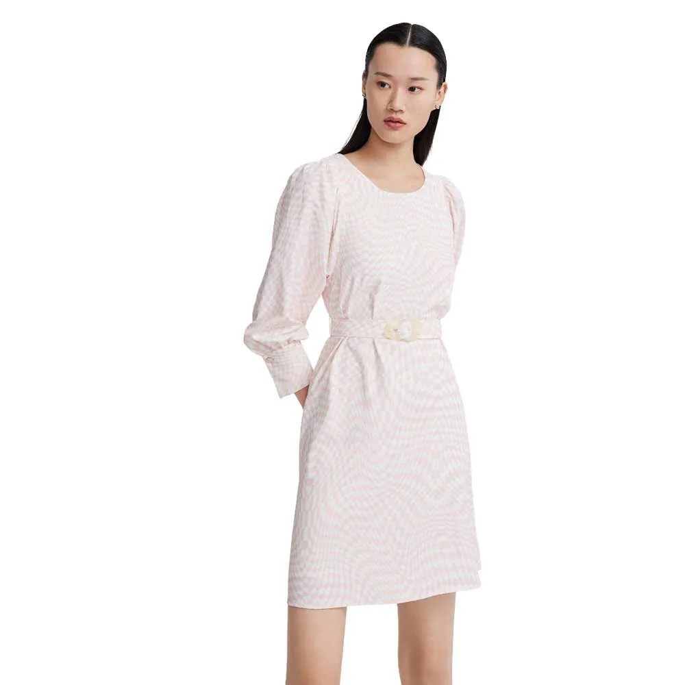 

Платье Lily Plaid Printed, розовый