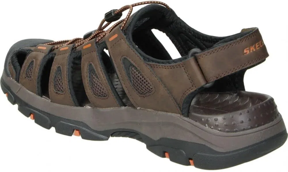 Сандалии Skechers Tresmen - коричневые Outseen — фото 4