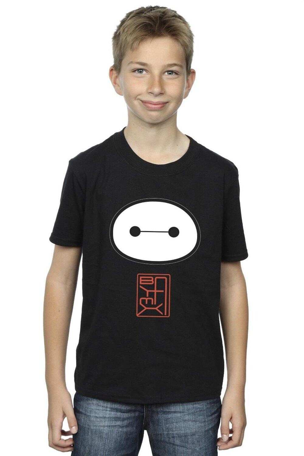 

Футболка Big Hero 6 Baymax со значком Disney, черный