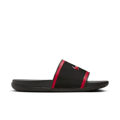 Шлепанцы Nike Offcourt (Cincinnati Reds) Offcourt Slides, цвет Black/Dark Smoke Grey/Sport Red — фото 4