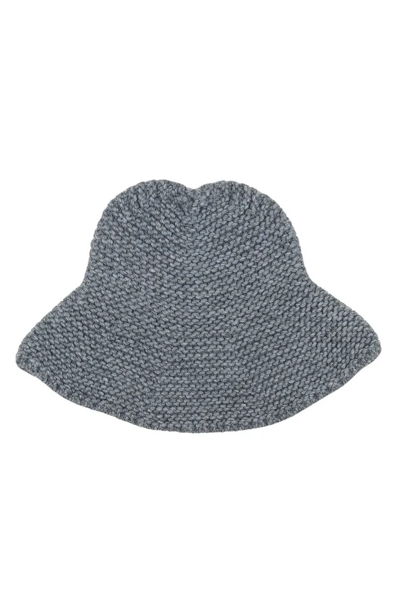 

COLLEZIONE ALESSANDRO вязаная шапка "Рыбачка", серый
