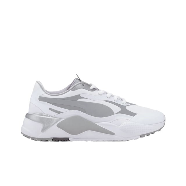 Синтетические женские кроссовки для гольфа Rs G quiet Shadow 194258 02 Puma, белый