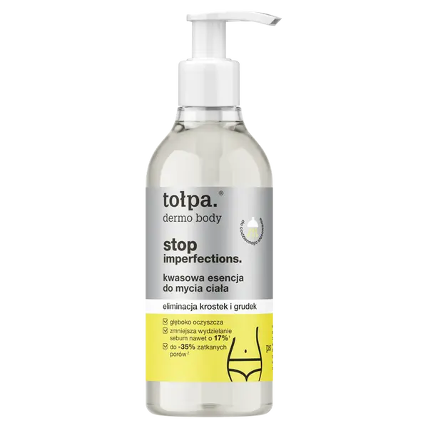 Кислотная эссенция для мытья тела против несовершенств, 300 мл Tołpa Dermo body stop imperfections — фото 2