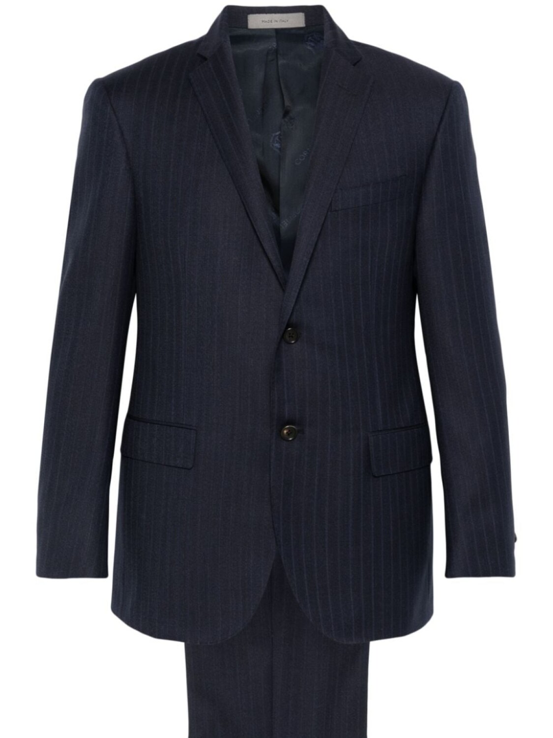 

Corneliani костюм в тонкую полоску, синий