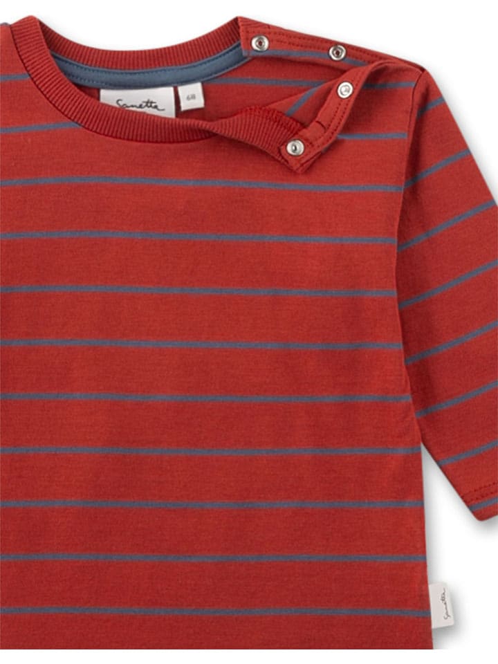 Sanetta Kidswear Футболка красно-синего цвета — фото 3