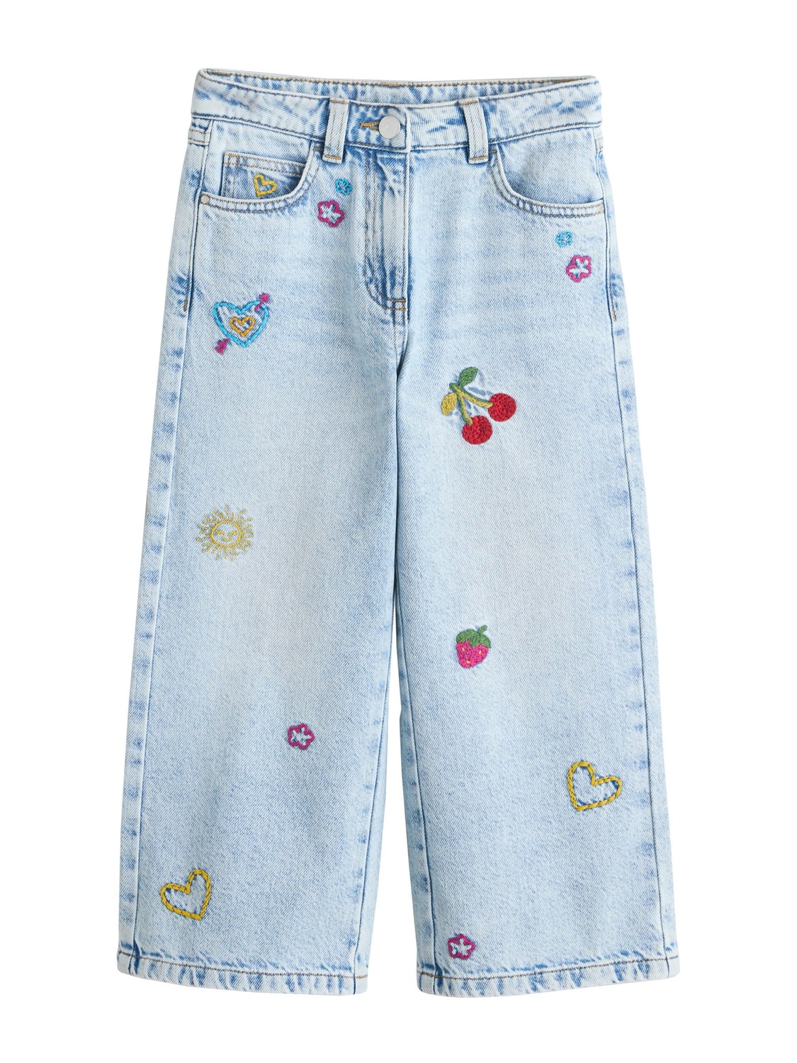 

Next Джинсы Wide Leg в синем дениме