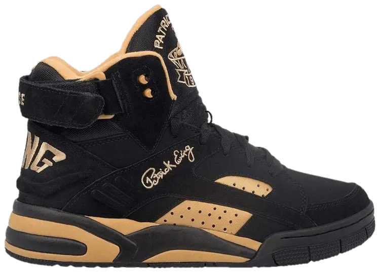 

Кроссовки Ewing Eclipse 'Black Gold', черный