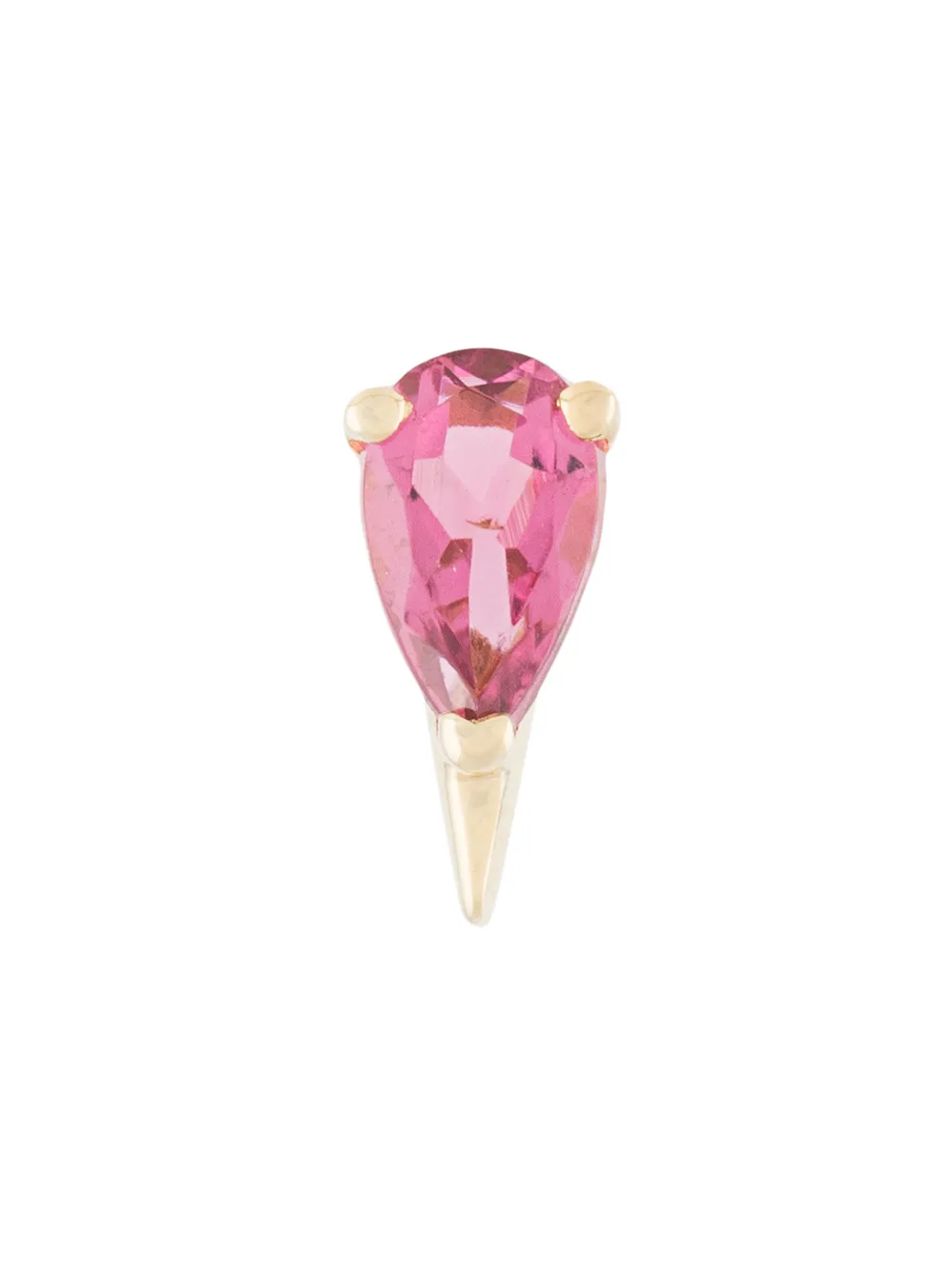 

Серьга Cherry Spark из желтого золота с турмалином LE STER, золотой