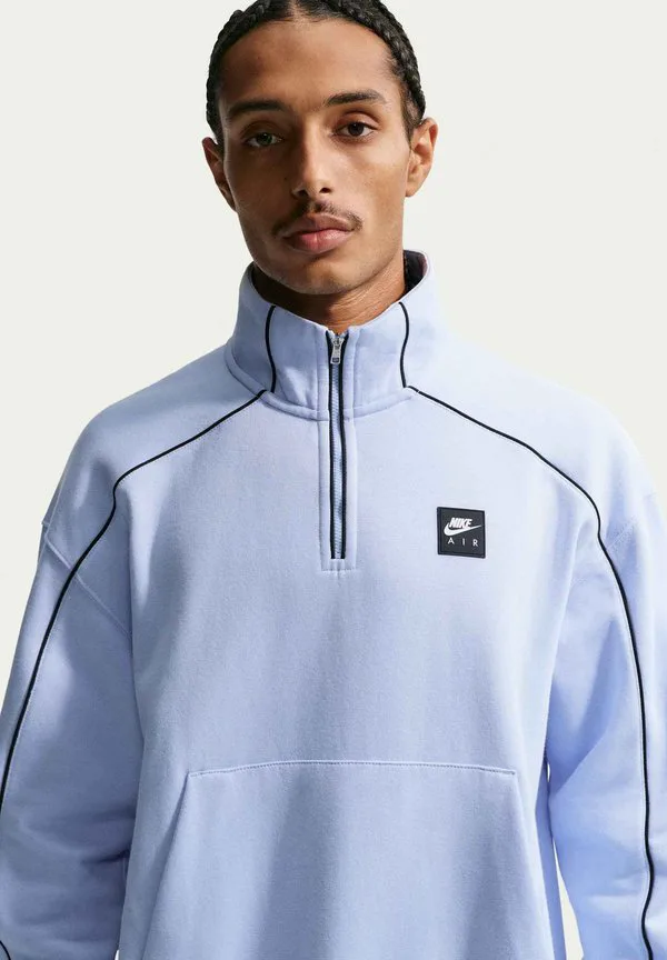 Толстовка air Nike Sportswear, Hydrogen Blue/Black — фото 3