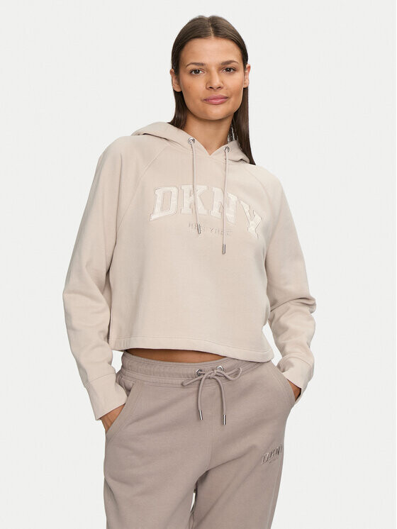 

Толстовка regular fit Dkny Sport, экрю