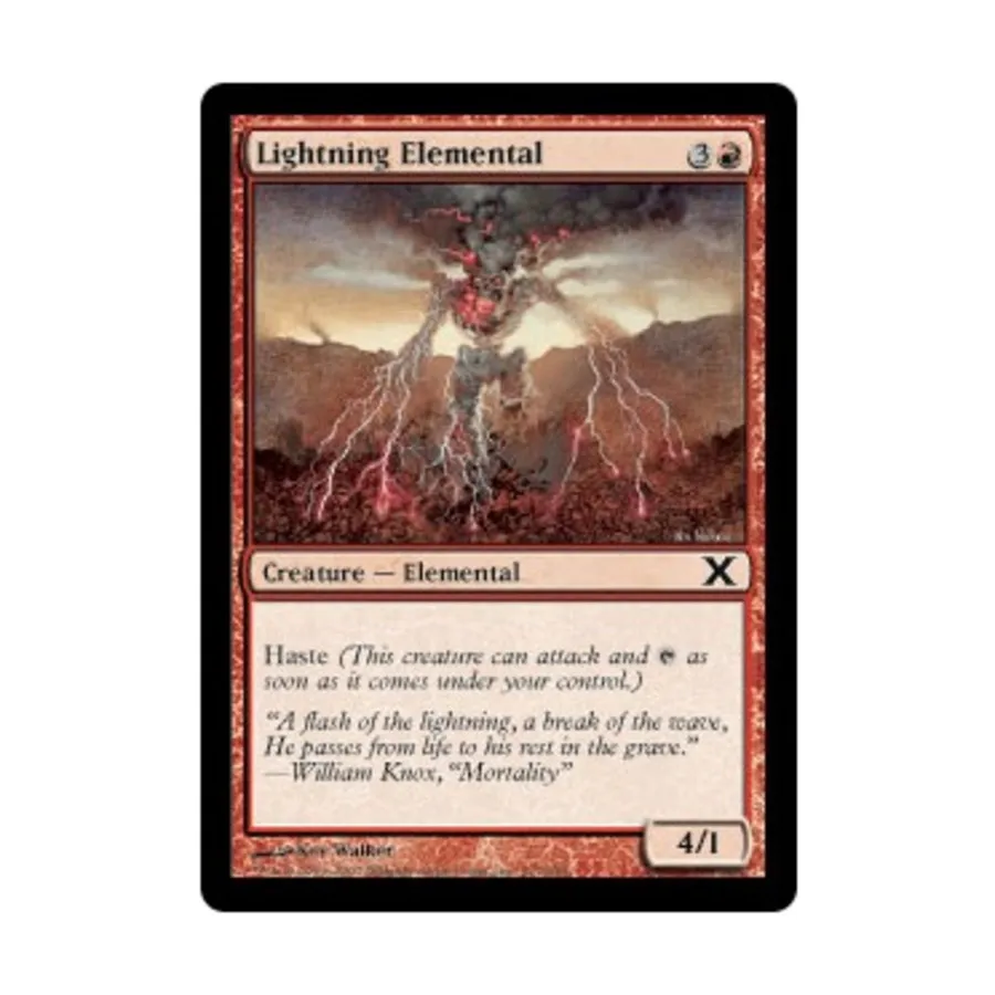 

CCG Элементаль молнии (С), MTG - 10th Edition