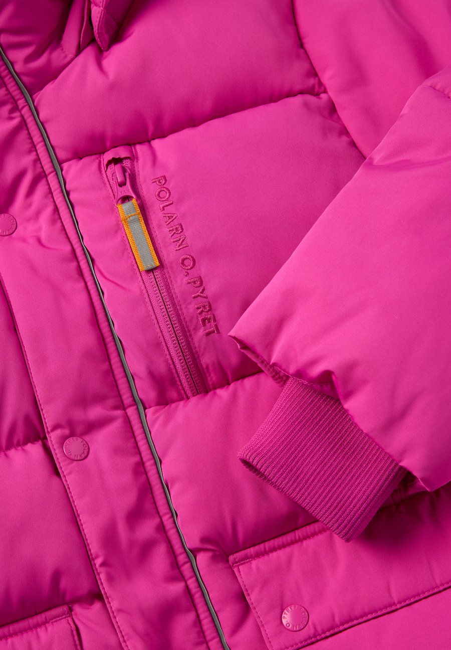 Зимняя куртка Polarn O. Pyret PADDED, Rose Violet/Pink — фото 4