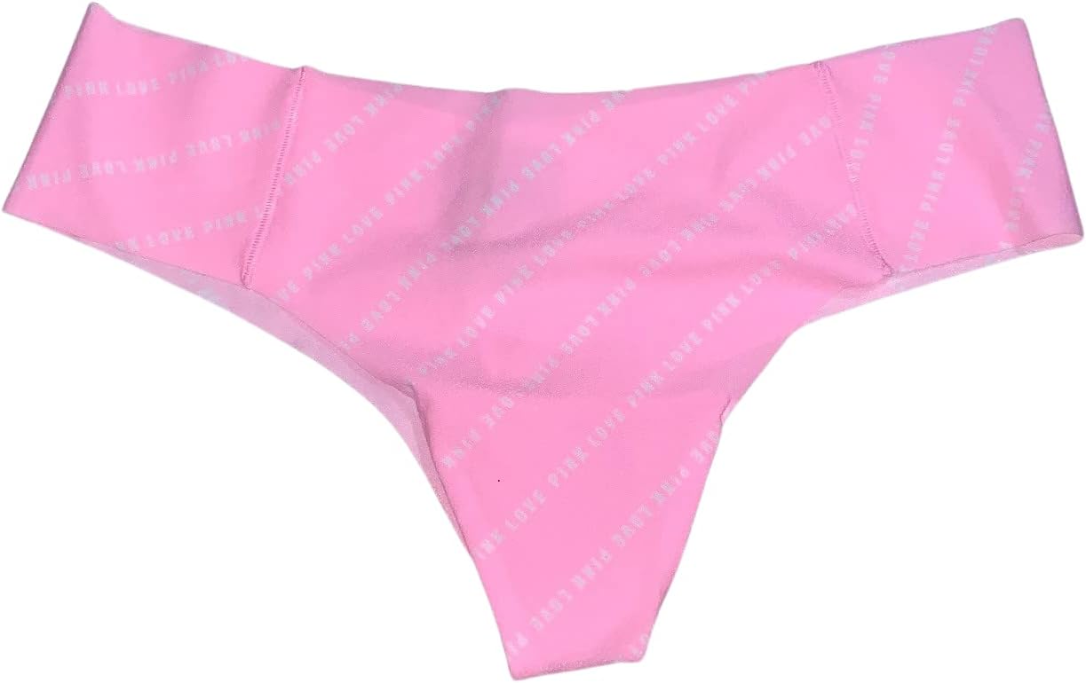 

Трусики-стринги Victoria's Secret Pink No Show, цвет: желтый, новые, Pink Daisy Mini Logo